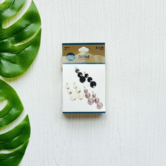 Bead Design Co. DIY Earring Craft Kit NWT! - Picture 2 of 4